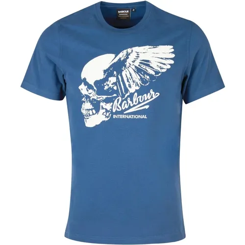 Vantage Graphic-Print T-Shirt , male, Sizes: L - Barbour - Modalova