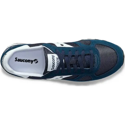Blaue Shadow Original Sneakers , Herren, Größe: 41 EU - Saucony - Modalova