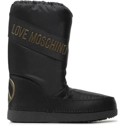 Winter Boots , Damen, Größe: 36 EU - Love Moschino - Modalova