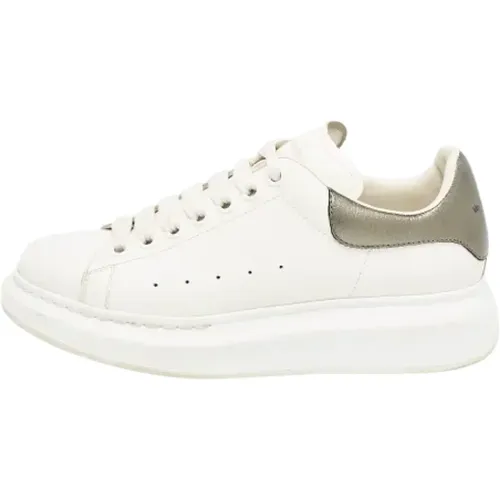 Pre-owned Leather sneakers , female, Sizes: 6 1/2 UK - Alexander McQueen Pre-owned - Modalova