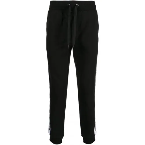 Schwarze Sweatpants mit kleinem Bären - Moschino - Modalova