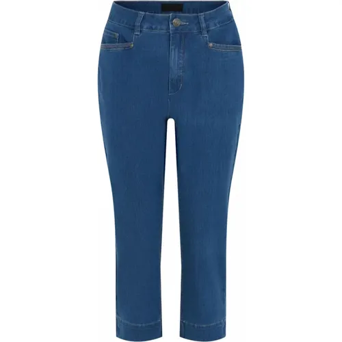 Sommer Cropped Jeans Vera Modell , Damen, Größe: 2XL - C.Ro - Modalova