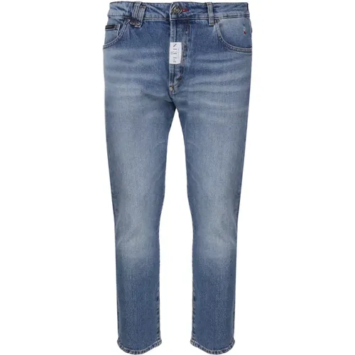 Slim-fit Jeans , Herren, Größe: W31 - Philipp Plein - Modalova