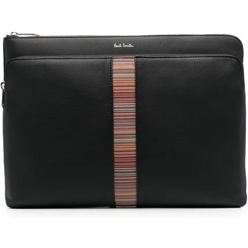 Mens Document Case , male, Sizes: ONE SIZE - PS By Paul Smith - Modalova