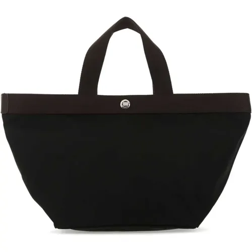 Canvas Shopping Bag , female, Sizes: ONE SIZE - Hervé Chapelier - Modalova