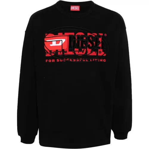 Sweaters for Men , male, Sizes: M - Diesel - Modalova