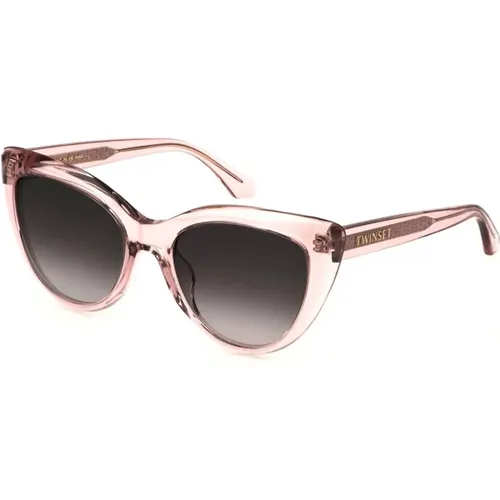 Acetate Sunglasses with Brown Lenses , female, Sizes: 54 MM - Twinset - Modalova