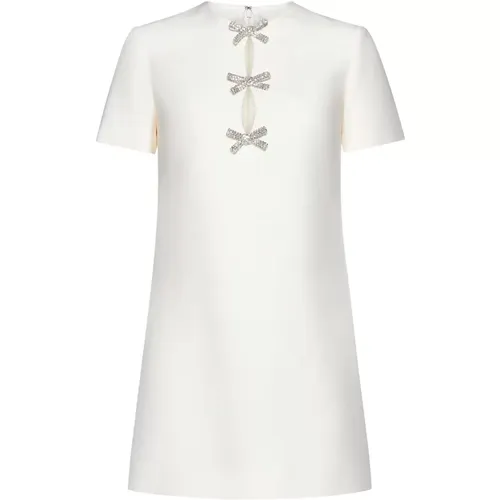 Elegante Kleider in Weiß/Blau - Valentino - Modalova