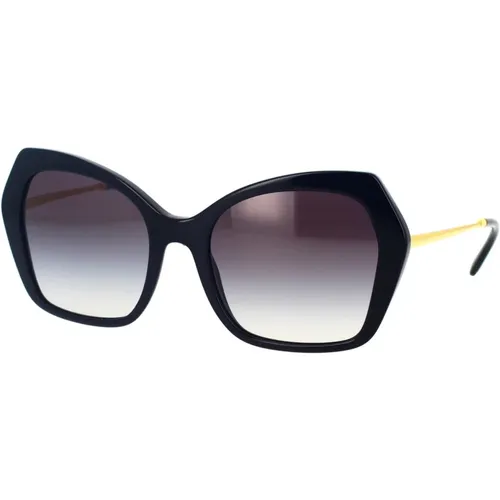 Dg4399 Schmetterlingsstil Sonnenbrille , Damen, Größe: 56 MM - Dolce & Gabbana - Modalova