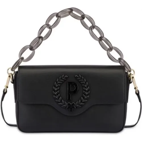 Shoulder Bag with Maxi Chain Candy , female, Sizes: ONE SIZE - Pollini - Modalova