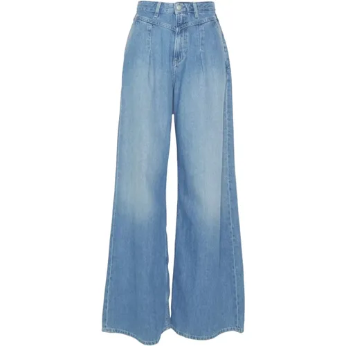 Wide Denim Jeans für Frauen , Damen, Größe: W27 - Pepe Jeans - Modalova