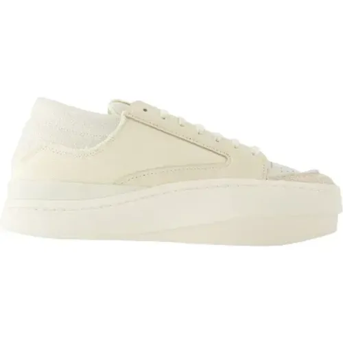 Pre-owned Leather sneakers , female, Sizes: 2 UK - Yohji Yamamoto Pre-owned - Modalova