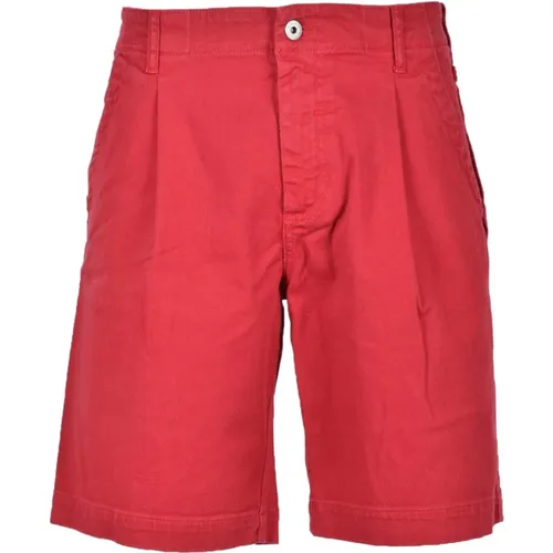 Bermuda Shorts aus Baumwolle Elastan , Herren, Größe: M - Bikkembergs - Modalova