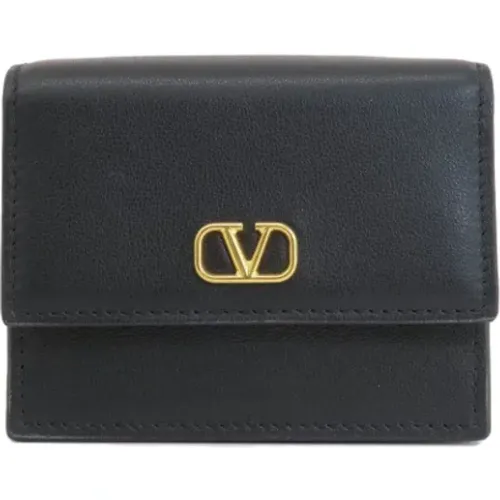 Pre-owned Leather wallets , female, Sizes: ONE SIZE - Valentino Vintage - Modalova