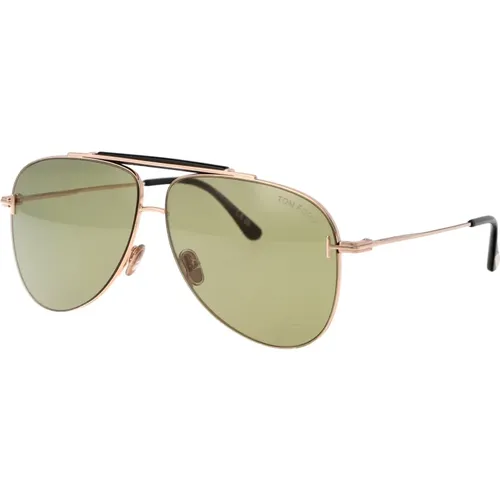 Stylische Brady Sonnenbrille für den Sommer - Tom Ford - Modalova