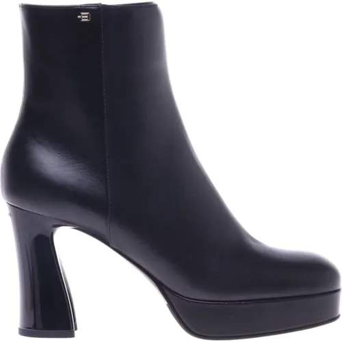 Ankle boots in leather , Damen, Größe: 35 EU - Baldinini - Modalova