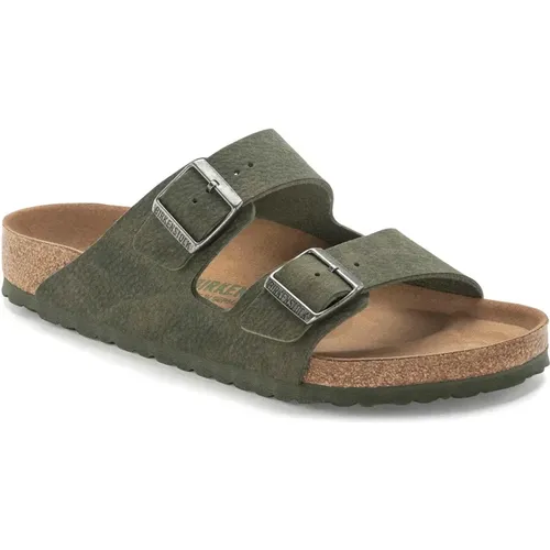 Vegan Arizona Slipper Schuhe , Herren, Größe: 42 EU - Birkenstock - Modalova