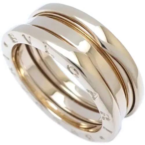 Pre-owned Metal rings , female, Sizes: ONE SIZE - Bvlgari Vintage - Modalova