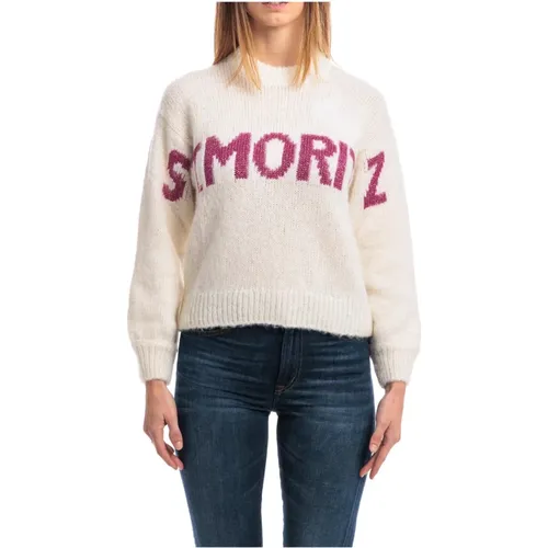 Soft Crewneck Sweater , female, Sizes: S - MC2 Saint Barth - Modalova