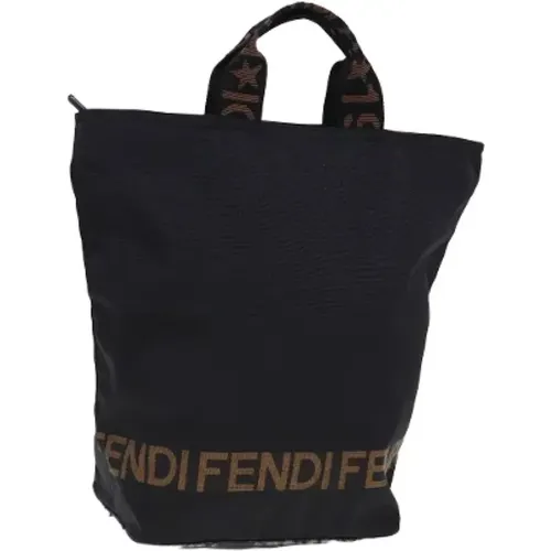 Pre-owned Canvas totes , female, Sizes: ONE SIZE - Fendi Vintage - Modalova