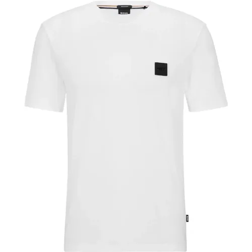 Cotton T-Shirt , male, Sizes: M, L, XL - Boss - Modalova