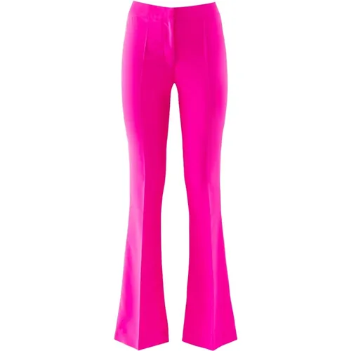 Elegant Satin Trousers , female, Sizes: L, M, 2XS, S, XS - Doris S - Modalova