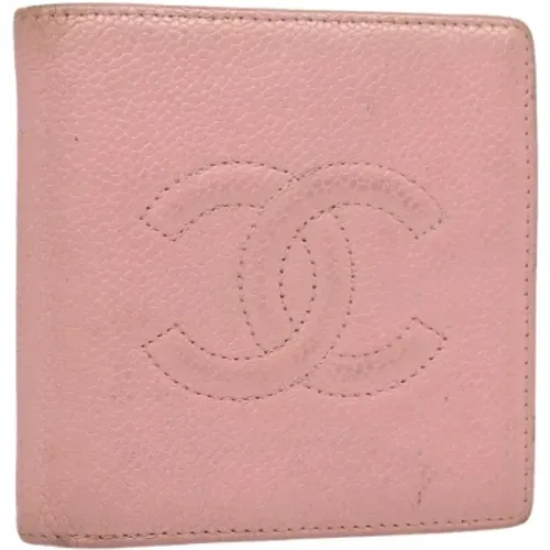 Pre-owned Leather wallets , female, Sizes: ONE SIZE - Chanel Vintage - Modalova