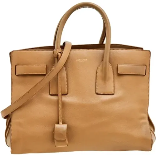 Pre-owned Leather shoulder-bags , female, Sizes: ONE SIZE - Yves Saint Laurent Vintage - Modalova