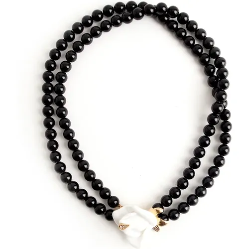 Pearled necklace , female, Sizes: ONE SIZE - Kenneth Jay Lane Pre-owned - Modalova