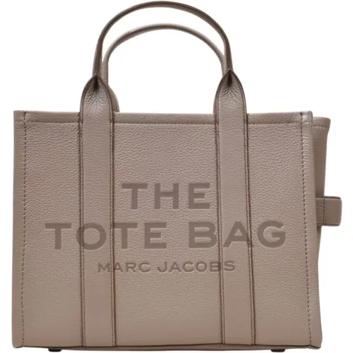 Schicke Graue Leder-Tote-Tasche - Marc Jacobs - Modalova