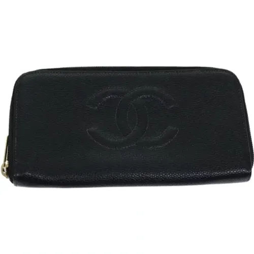 Pre-owned Leather wallets , female, Sizes: ONE SIZE - Chanel Vintage - Modalova