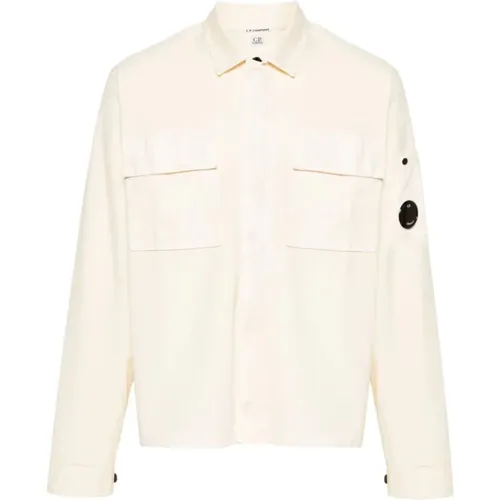 Pistachio Shell Shirt , male, Sizes: L, XL, M - C.P. Company - Modalova