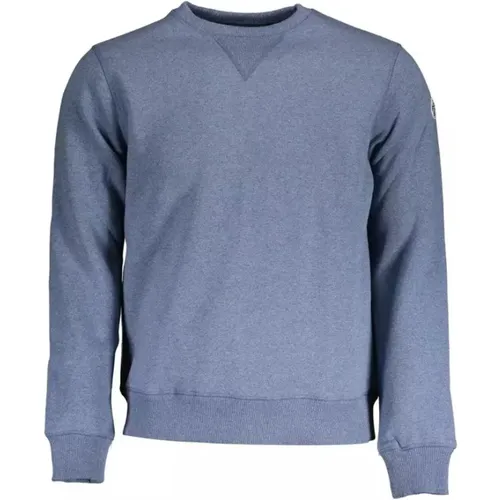 Round Neck Sweatshirt with Applique , male, Sizes: 2XL - North Sails - Modalova