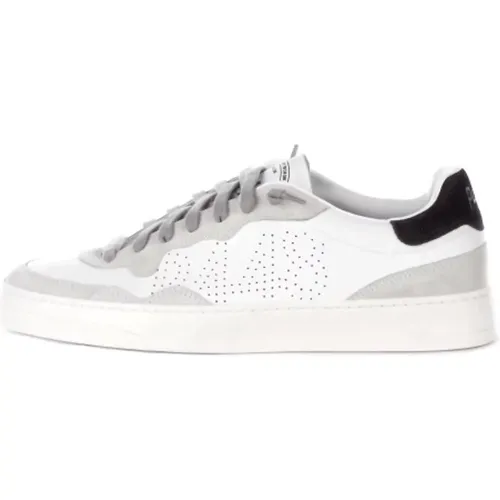 Sneakers White , male, Sizes: 6 UK - P448 - Modalova