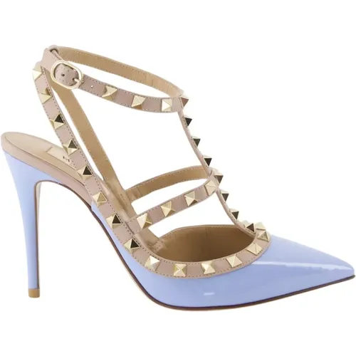 Rockstud Ankle Strap Heels , female, Sizes: 8 UK, 2 1/2 UK - Valentino Garavani - Modalova