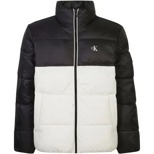 Weiße Parka Jacke für Männer - Calvin Klein Jeans - Modalova