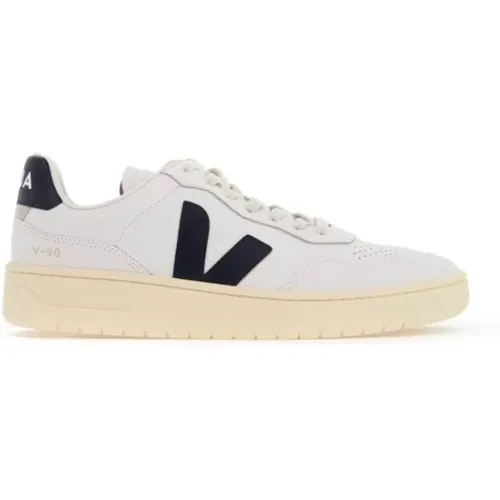 Traced Leather V-90 Sneakers Veja - Veja - Modalova