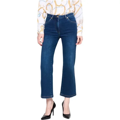 Bootcut Jeans mit Mittlerer Taille , Damen, Größe: W32 - Silvian Heach - Modalova