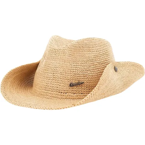 Men's Wide Brim Raffia Hat , male, Sizes: L, M - Borsalino - Modalova