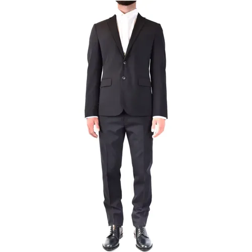 Sophisticated Single Breasted Suit Set , male, Sizes: M - Dsquared2 - Modalova