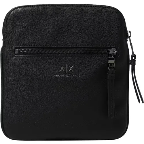 Schwarze Taschen für stilvolle Outfits , Herren, Größe: ONE Size - Armani Exchange - Modalova