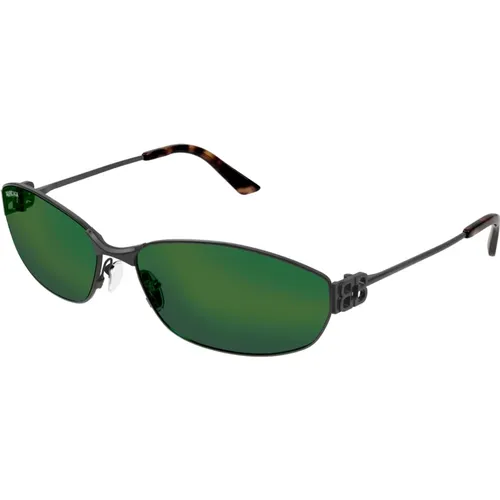 Graue Sonnenbrille mit Zubehör - Balenciaga - Modalova