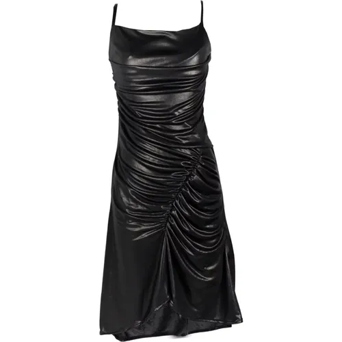 Pleated Draped Dress , female, Sizes: S, M - Marine Serre - Modalova