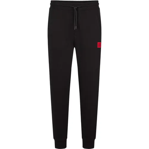 Hugo MEN Doak212 10231445 01 Herren Jogginghose Sweatpants Schwarz , Herren, Größe: L - Hugo Boss - Modalova