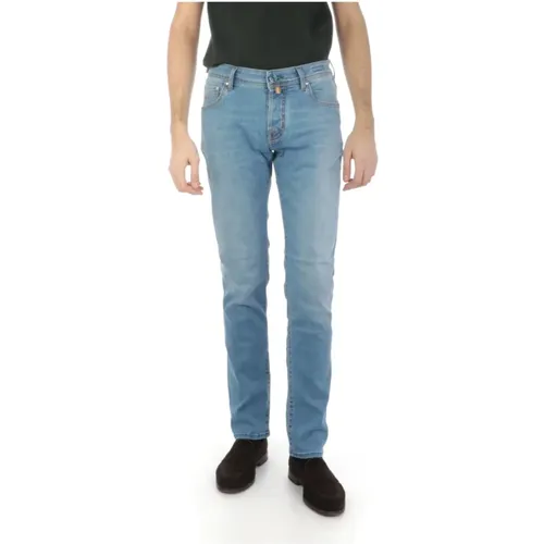 D 7 Pocket Stylish Jeans , male, Sizes: W31, W38, W34, W36, W30, W40, W32 - Jacob Cohën - Modalova