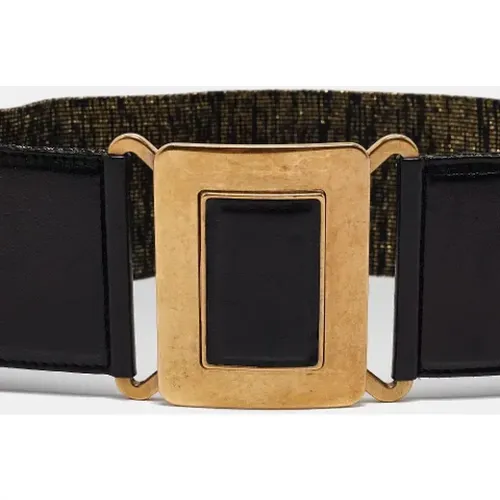 Pre-owned Leather belts , female, Sizes: ONE SIZE - Yves Saint Laurent Vintage - Modalova