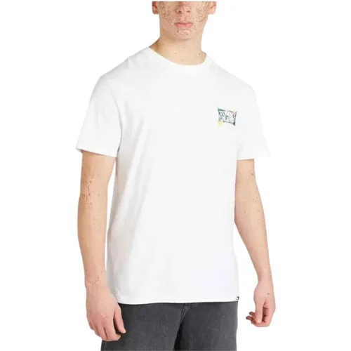 Blumenkraft Weißes T-Shirt , Herren, Größe: M - Tommy Hilfiger - Modalova