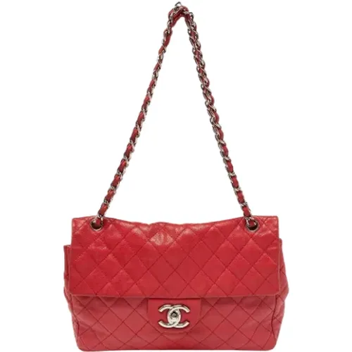 Pre-owned Leather chanel-bags , female, Sizes: ONE SIZE - Chanel Vintage - Modalova