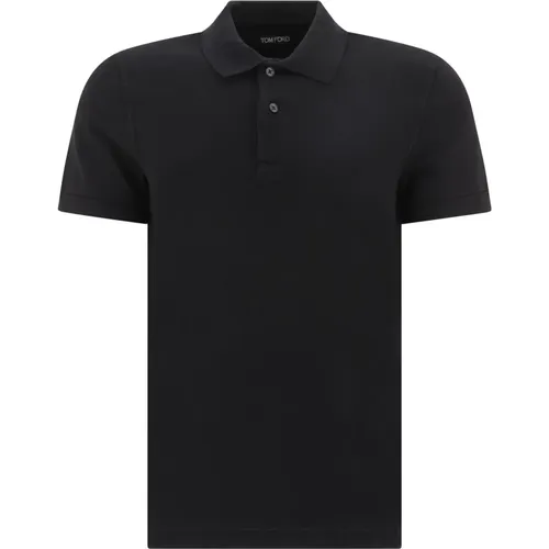 Tennis Polo Shirt , Herren, Größe: 2XL - Tom Ford - Modalova