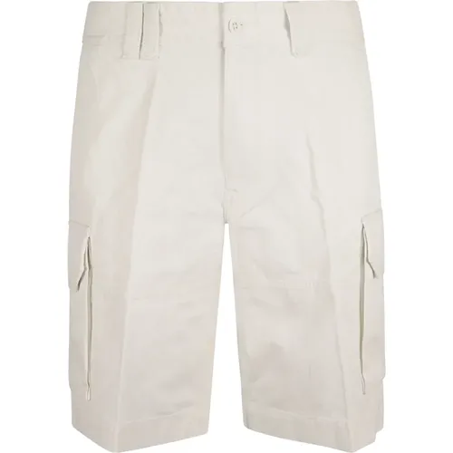 Weiße Deckwash Shorts Ss24 , Herren, Größe: W33 - Ralph Lauren - Modalova